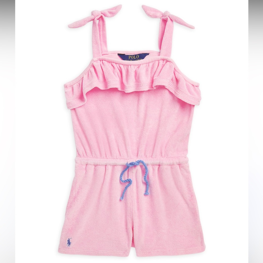 Ralph Lauren Soft Pink Baby Romper